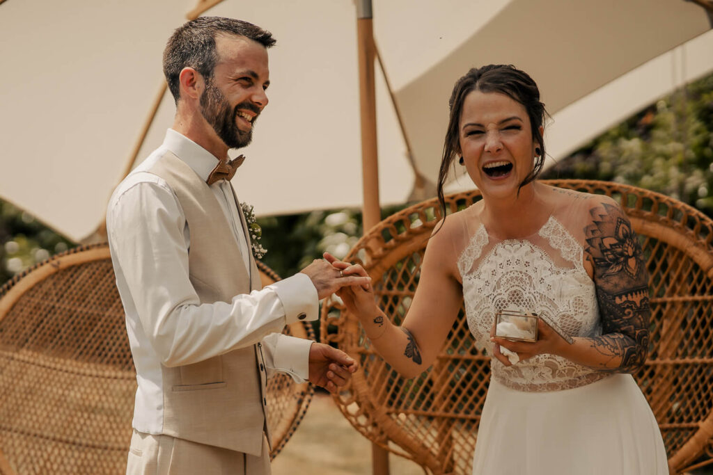 Hochzeitfotograf Trier Ringübergabe