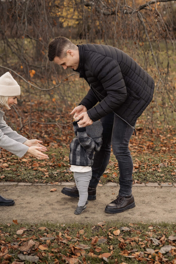 Familien Fotoshooting trier herbst Fotograf Outdoor