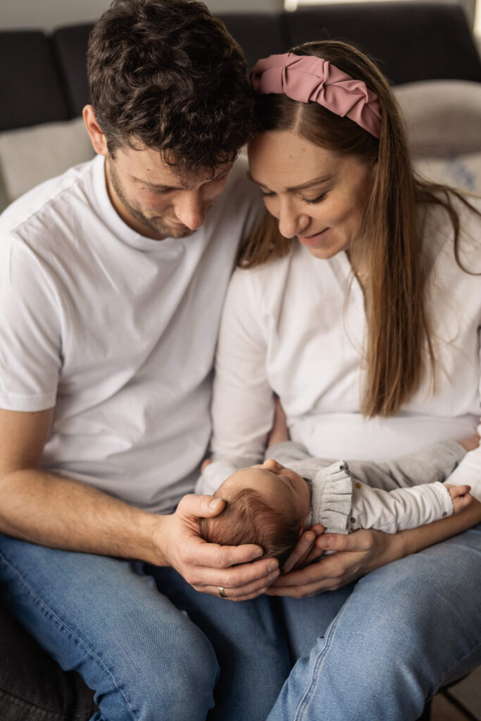 Newborn Babyfotos Trier Homestory Familienfotos