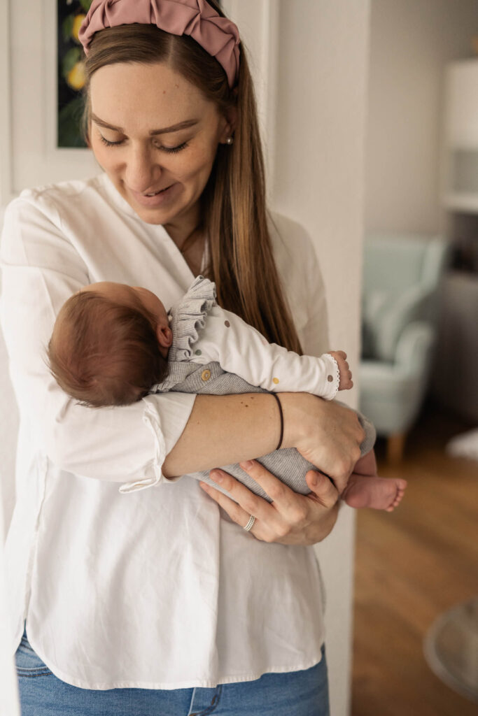 Newborn Babyfotos Trier Homestory Mama Baby