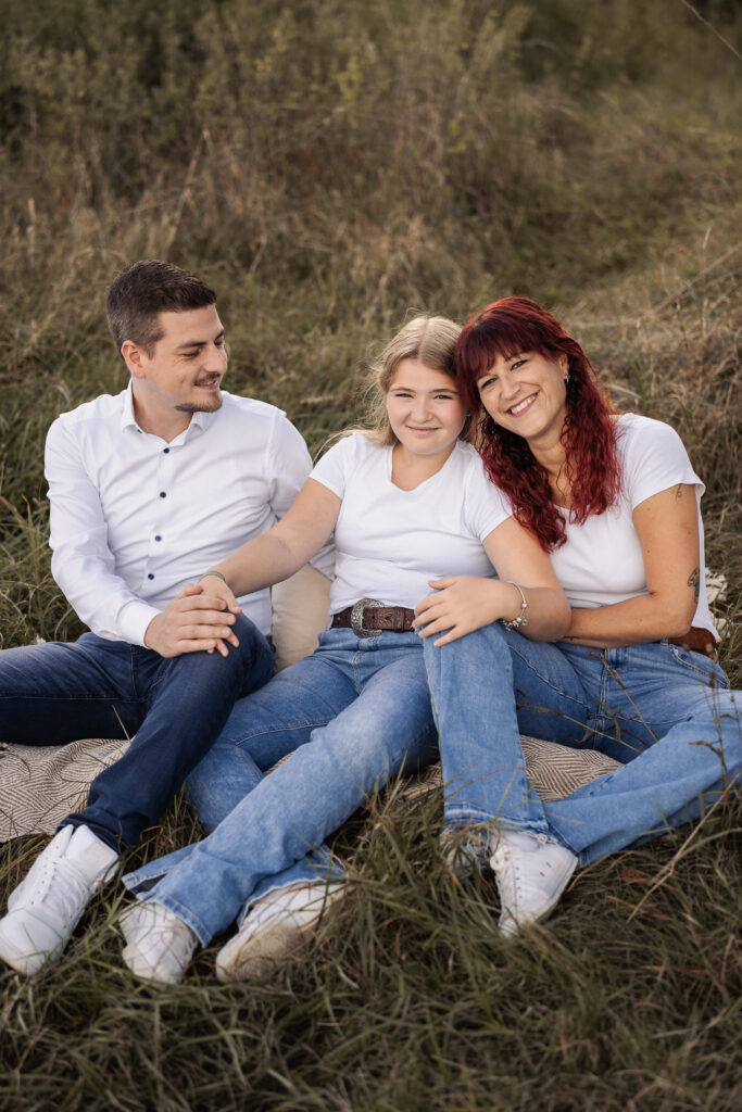 Familienshooting Trier Familie im Grünen