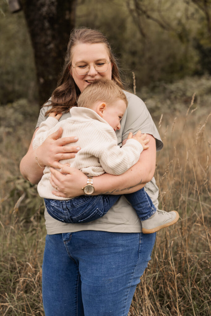 Familienshooting Mama Sohn
